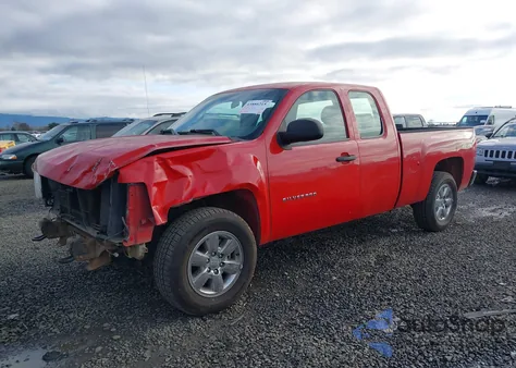 2007 Chevrolet Silverado 1500 Work Truck from USA, damaged, VIN 1GCEK190X7Z588780
